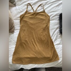 Aerie offline hold me up Women's Tan  Strap dress